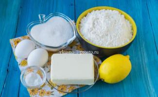 Печенье лимонное: ароматные рецепты и советы по приготовлению Печенье лимонное