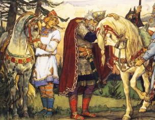 История: И примешь ты смерть от коня своего… Князь умерший в 7014 году